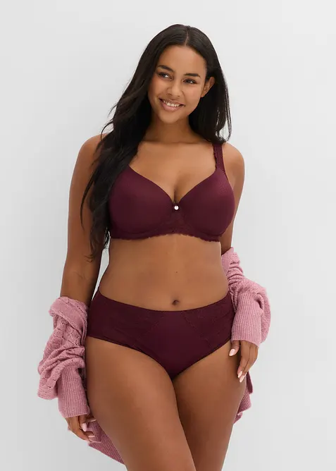 Reggiseno con coppe preformate e spalline imbottite, bonprix