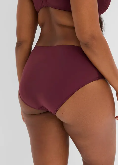 Slip alto con pizzo grafico, bonprix