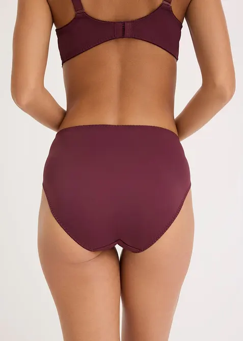 Slip alto con pizzo grafico, bonprix