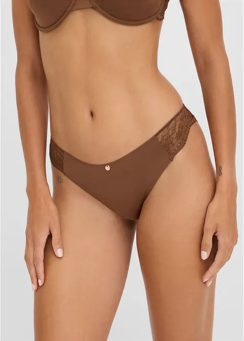 Mini slip con pizzo delicato (pacco da 2), bonprix