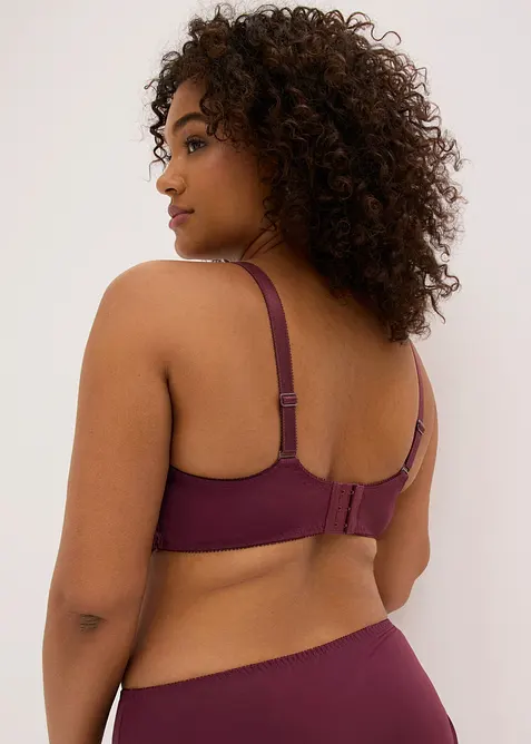 Reggiseno con ferretto e pizzo delicato, bonprix