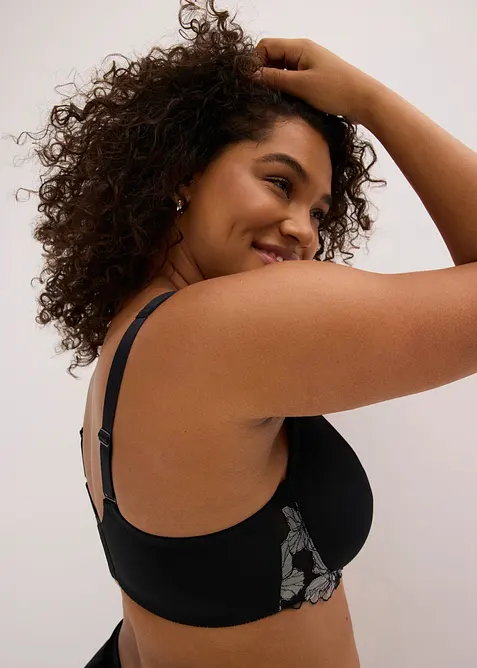 Reggiseno t-shirt con spalline imbottite, bonprix