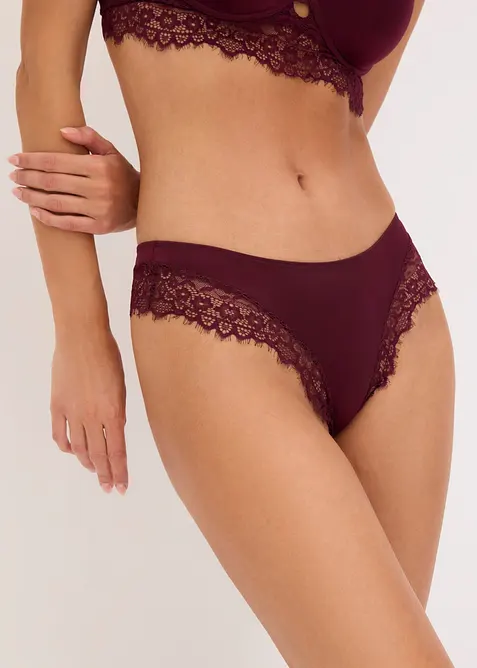 Brasiliana con pizzo raffinato, bonprix