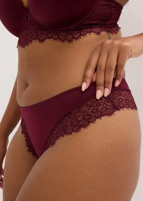 Brasiliana con pizzo raffinato, bonprix