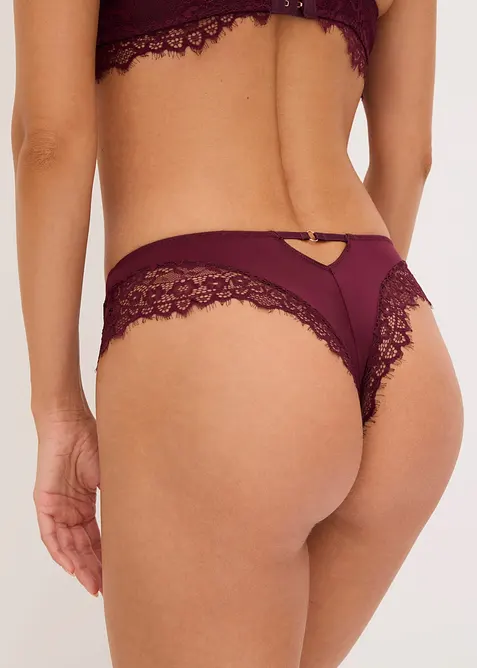 Brasiliana con pizzo raffinato, bonprix