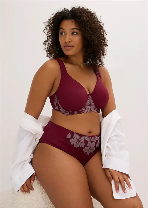 Reggiseno t-shirt con spalline imbottite, bonprix