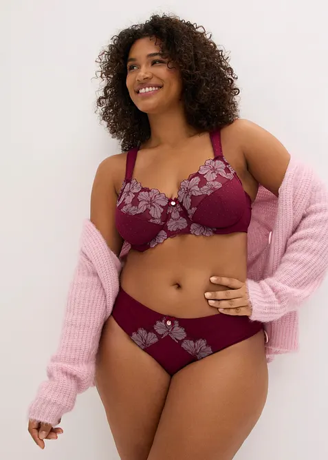 Slip con ricami raffinati, bonprix