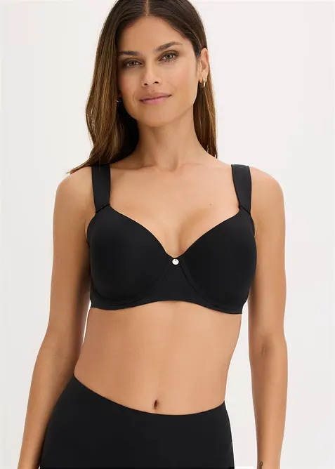 Reggiseno senza cuciture con coppe preformate e ferretto, bonprix