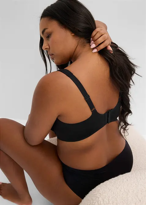 Reggiseno senza cuciture con coppe preformate e ferretto, bonprix
