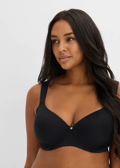 Reggiseno senza cuciture con coppe preformate e ferretto, bonprix