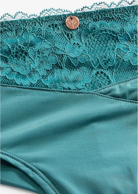 Culotte brasiliana con pizzo raffinato,  senza cuciture dietro, bonprix