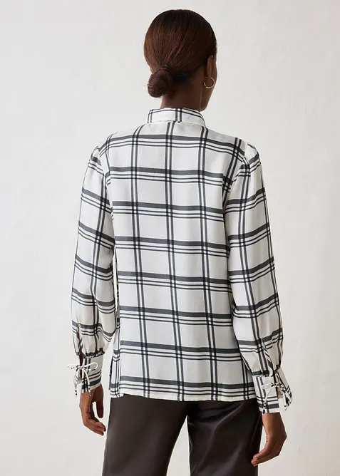 Camicetta in misto seta fluido, bonprix