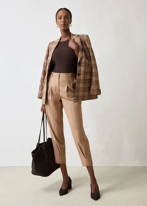 Pantaloni con percentuale di morbida lana, bonprix