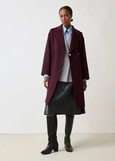Cappotto in morbido misto lana, bonprix