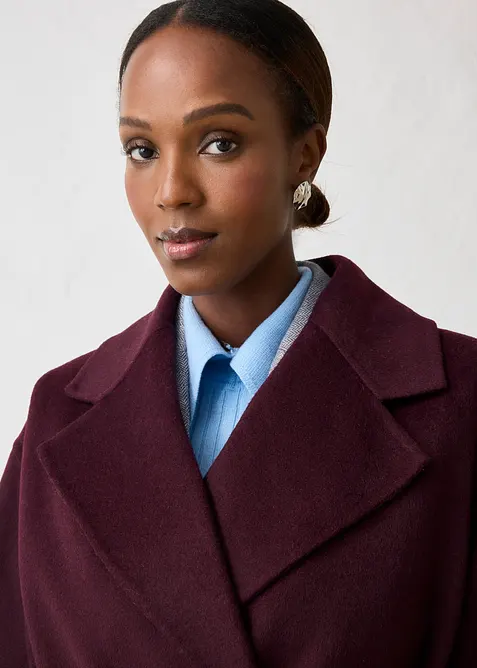 Cappotto in morbido misto lana, bonprix