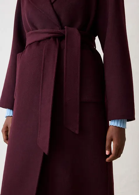 Cappotto in morbido misto lana, bonprix