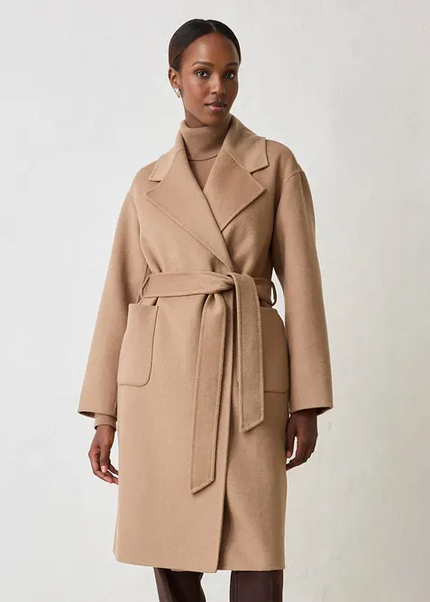 Cappotto in morbido misto lana, bonprix