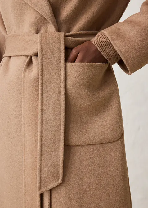 Cappotto in morbido misto lana, bonprix