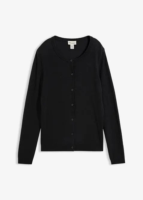 Cardigan in misto cachemire morbido con Good Cashmere Standard&reg;, bonprix