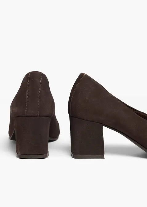 D&eacute;collet&eacute; in pelle, bonprix