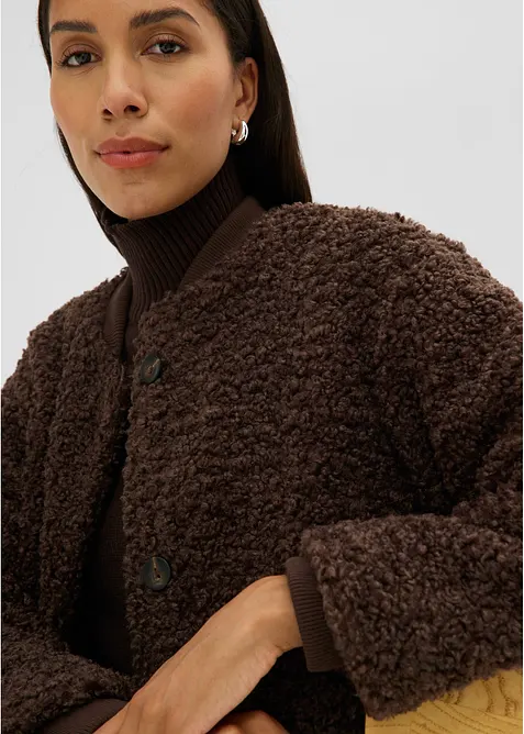 Cappotto teddy, bonprix