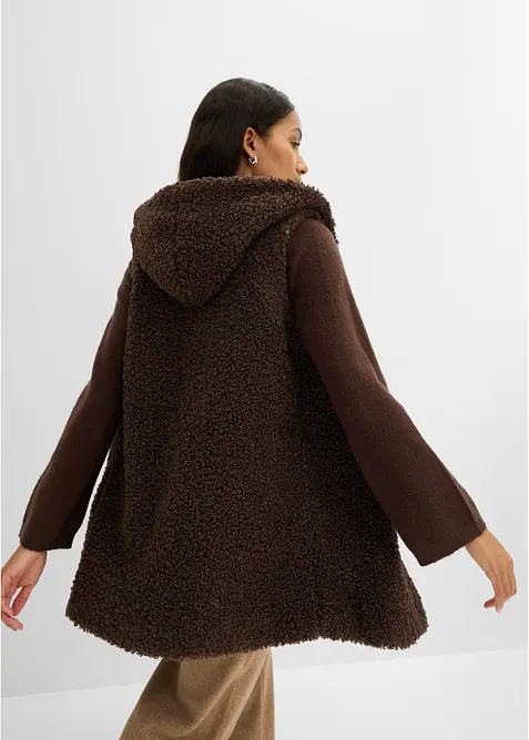 Gilet teddy, bonprix