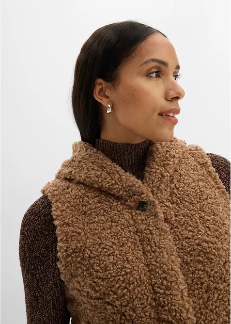 Gilet teddy, bonprix
