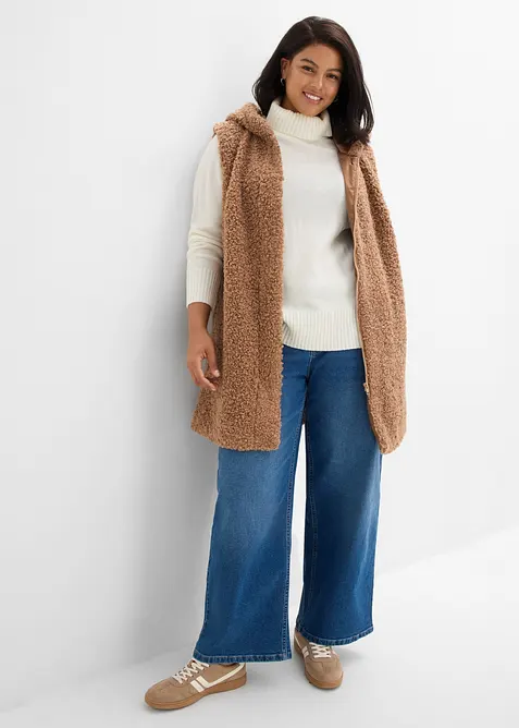 Gilet teddy, bonprix