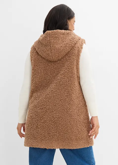 Gilet teddy, bonprix