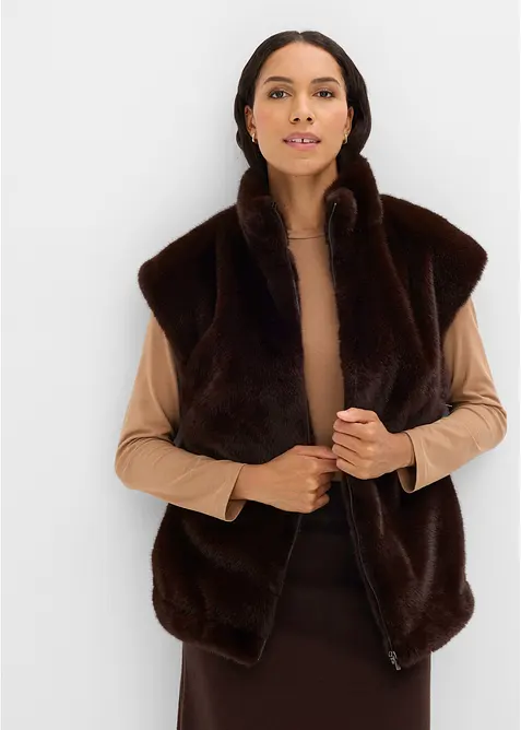 Gilet in pelliccia sintetica, bonprix