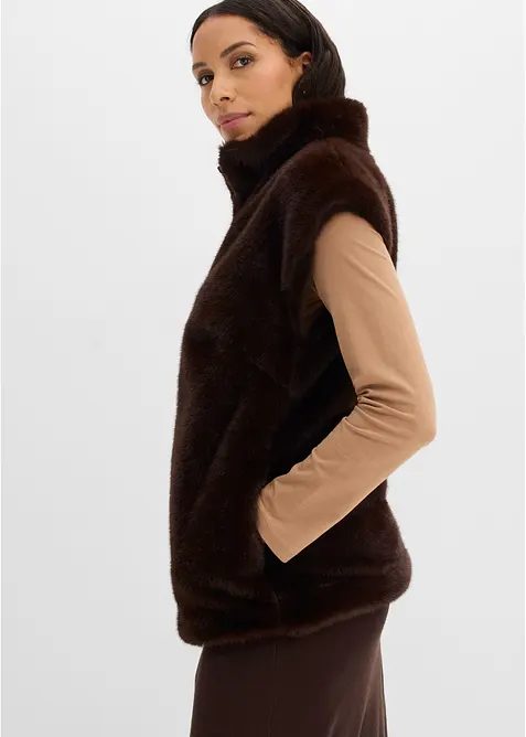Gilet in pelliccia sintetica, bonprix