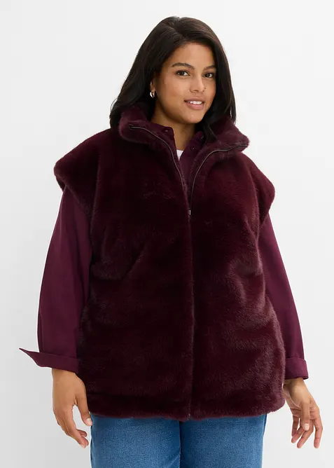 Gilet in pelliccia sintetica, bonprix