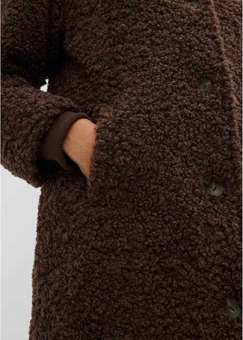 Cappotto teddy, bonprix