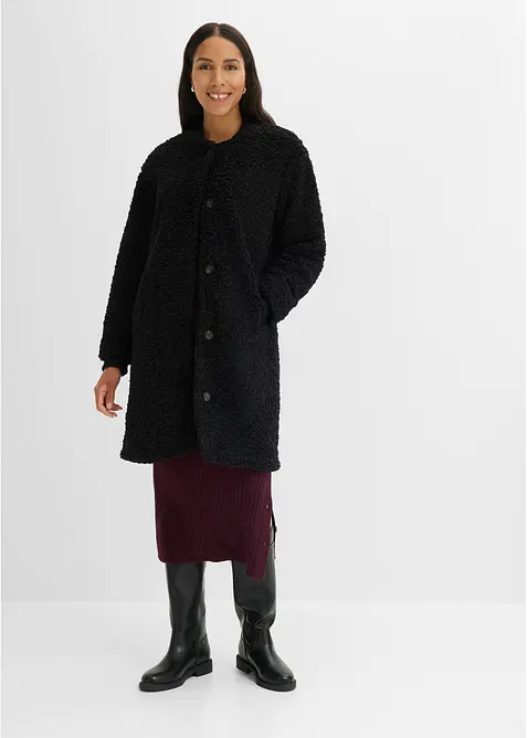 Cappotto teddy, bonprix