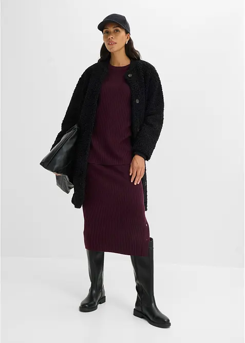 Cappotto teddy, bonprix