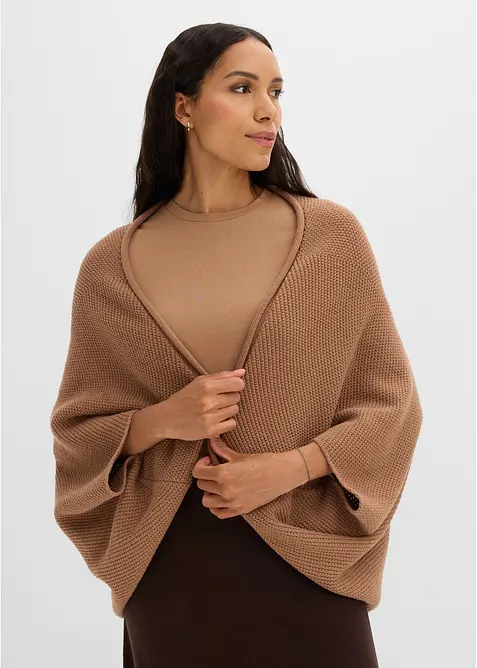 Cardigan stile poncho, bonprix