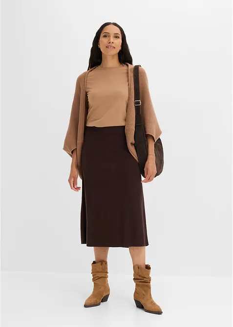 Cardigan stile poncho, bonprix