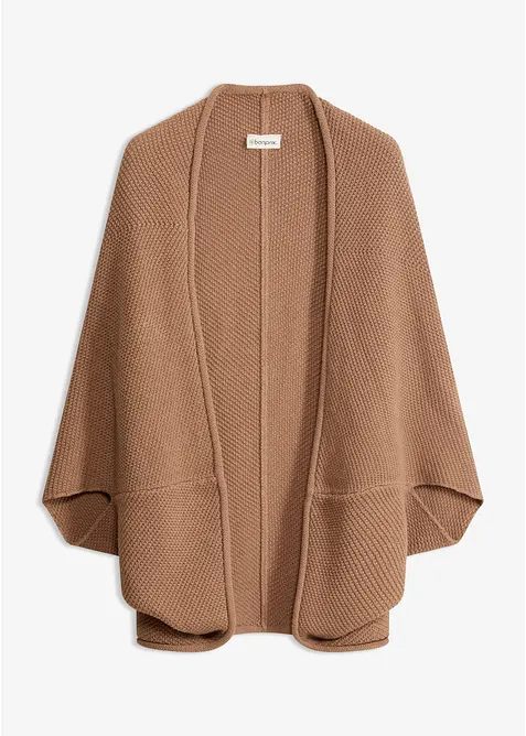 Cardigan stile poncho, bonprix