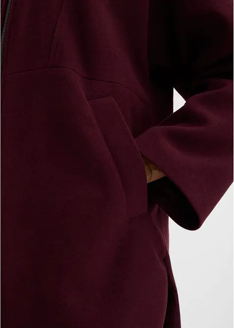 Giacca da mezza stagione, simil lana, bonprix