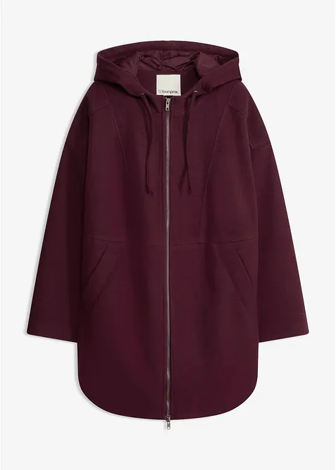 Giacca da mezza stagione, simil lana, bonprix