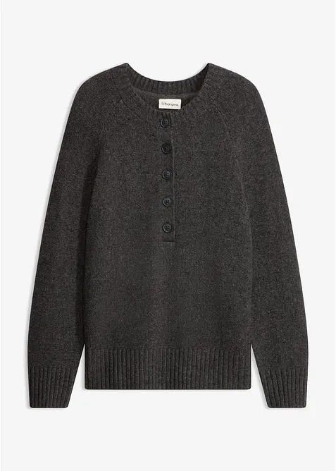 Maglione in misto cotone, bonprix