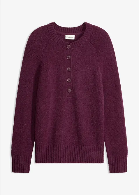 Maglione in misto cotone, bonprix