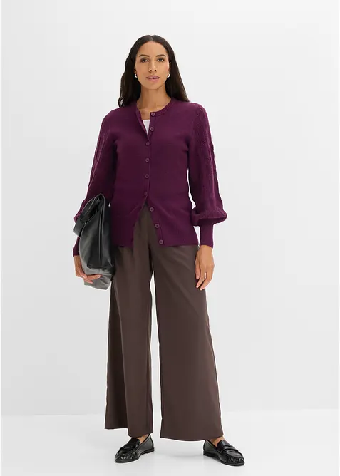 Cardigan traforato, bonprix