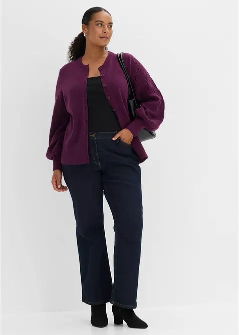 Cardigan traforato, bonprix