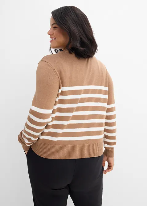 Cardigan corto in misto cotone, bonprix