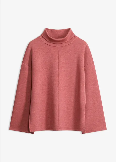 Felpa in tessuto effetto neoprene, bonprix