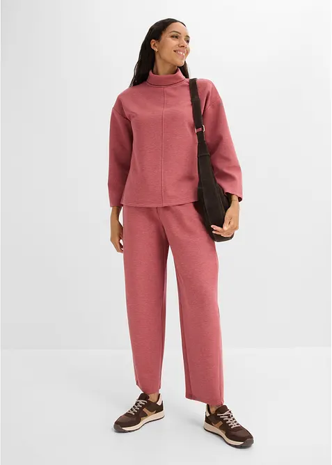 Felpa in tessuto effetto neoprene, bonprix