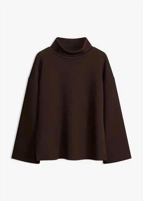 Felpa in tessuto effetto neoprene, bonprix