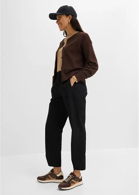 Cardigan corto in misto cotone, bonprix