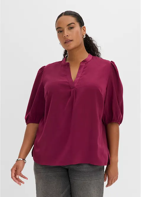 Tunica in satin fluido, bonprix